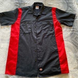 Dickies Men Button Down Shirt